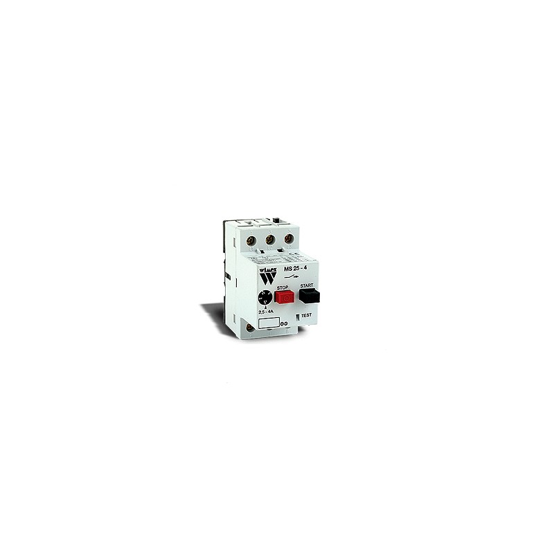 Salvamotore magnetotermico ms25 4.00-6.30a wimex