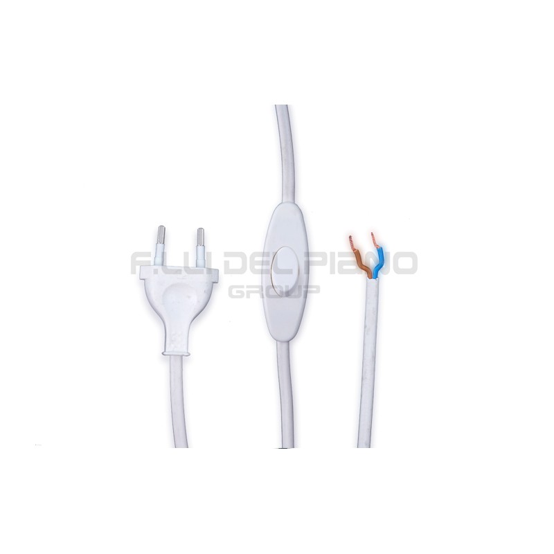 Electric wiring plate cable lumi cm.200 white