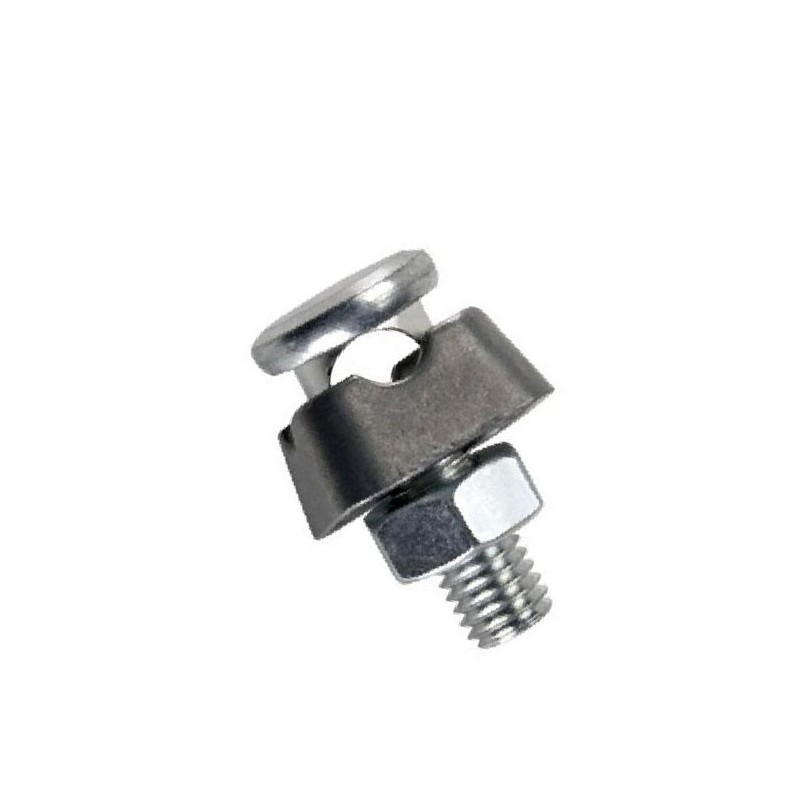 Ground socket clamp with bolt 8-10 02/1040