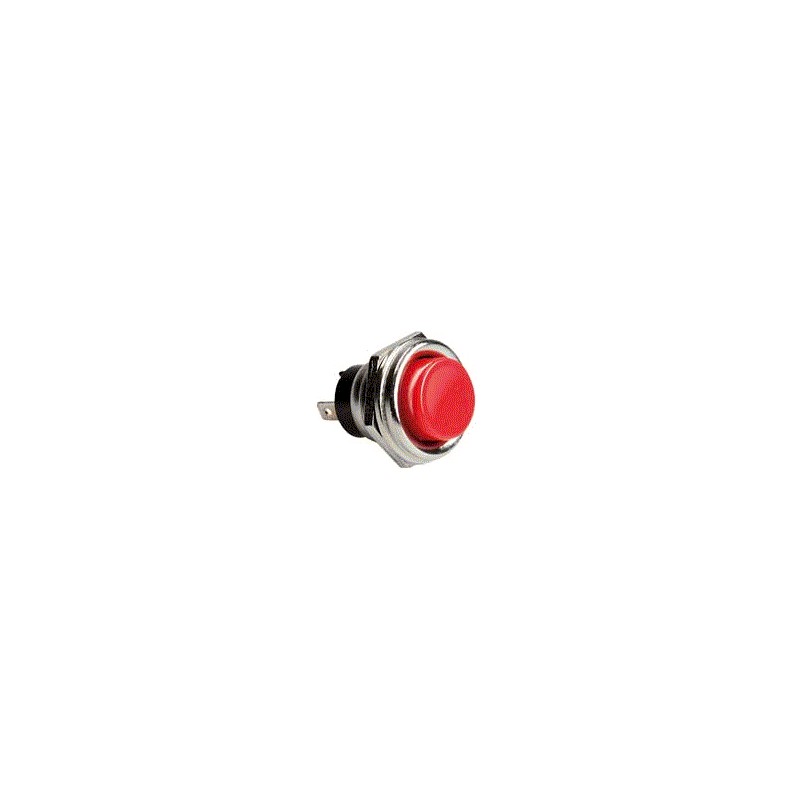 Universal red output button 3a 125va n / open
