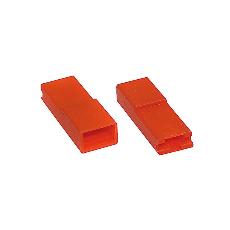 Plastic cover red color male 6.3