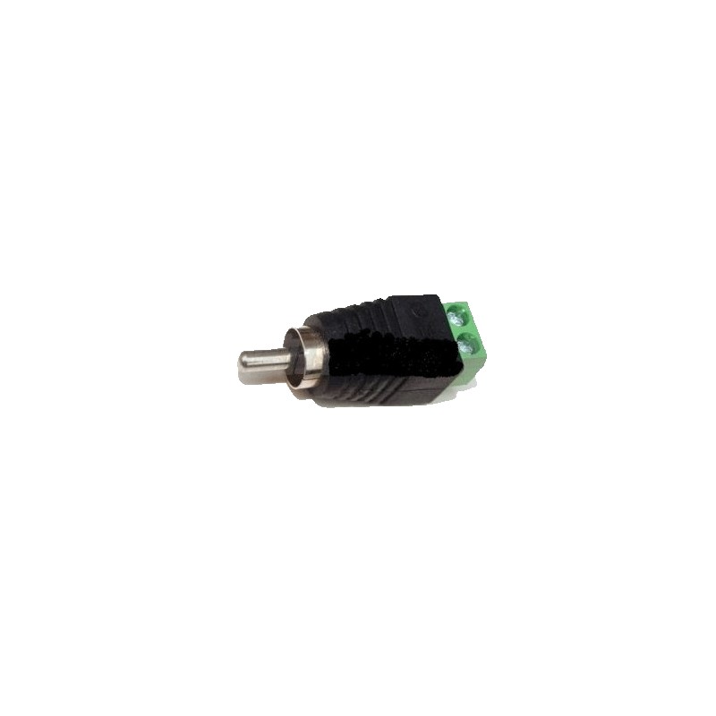 Rca plug adapter and screw terminals z942