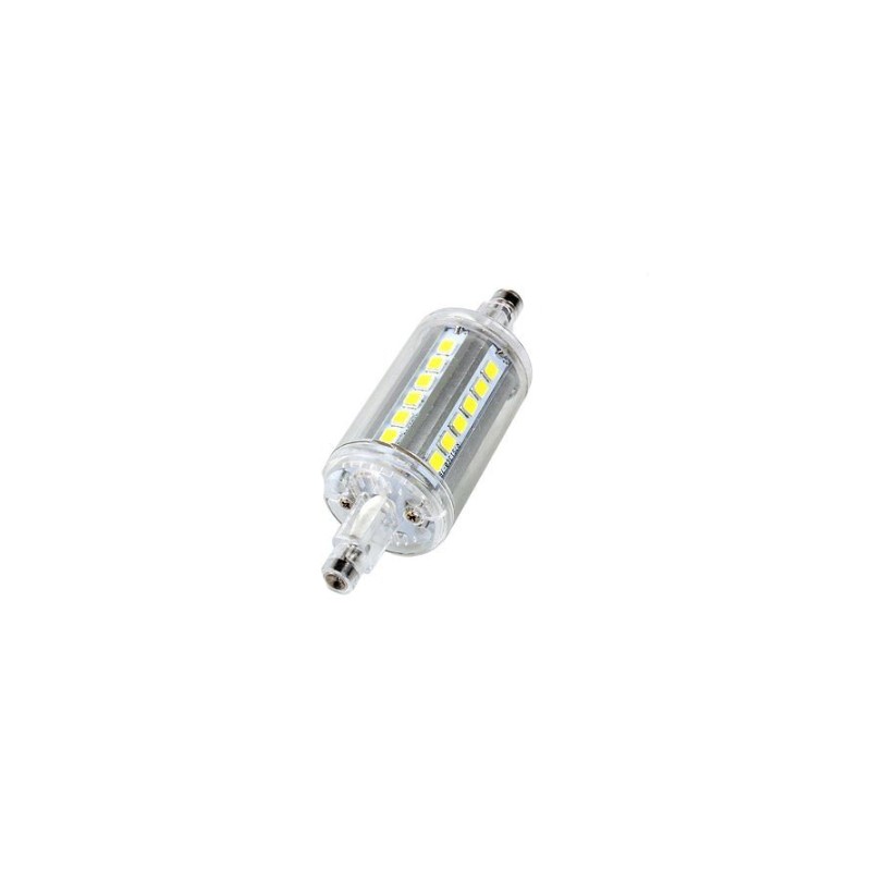 Lineare led-halogenlampe r7s 550lm 5w 3000k warmes licht