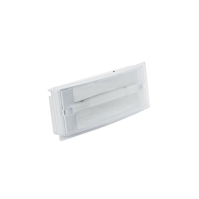 Lampada di emergenza luce led da incasso per cartongesso controsoffitto  plafoniera slim bianco parete