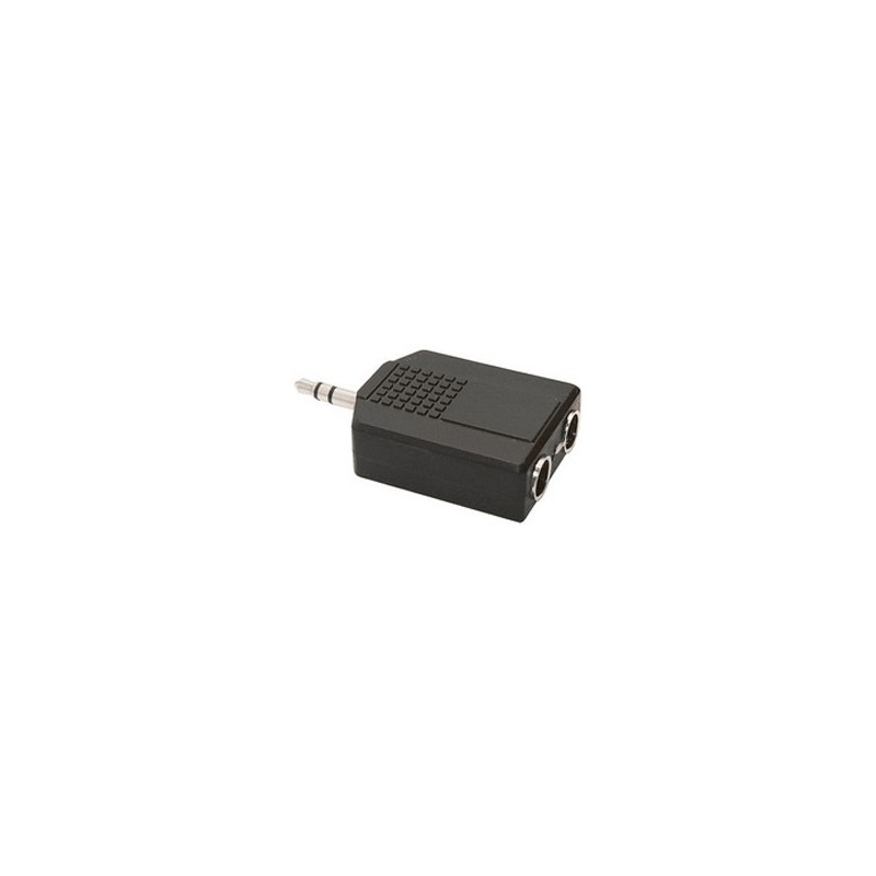 Audio adapter sp.st.3,5mm-2 pr.js6,3 02030410