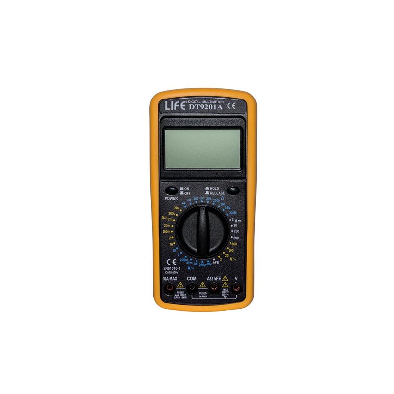 10a electronic portable digital multimeter tester with memory