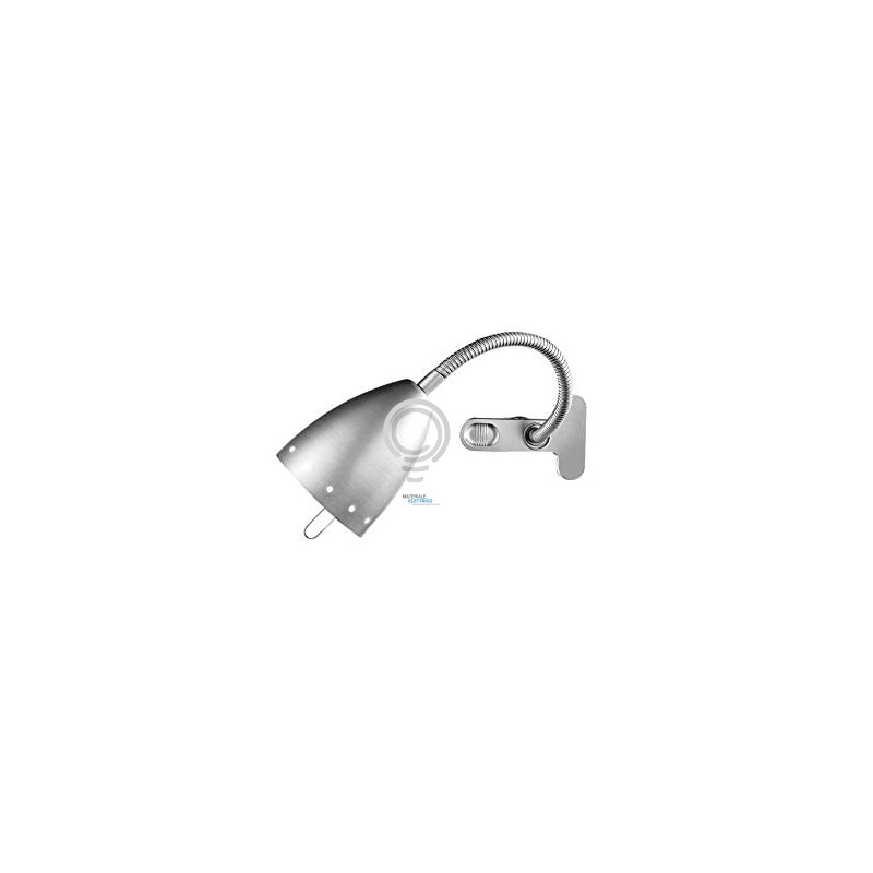 Adjustable studio lamp table lighting silver 4512a