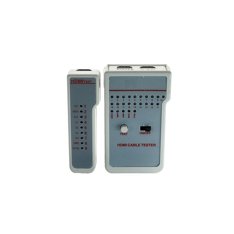 Cable tester connections hdmi connectors type a