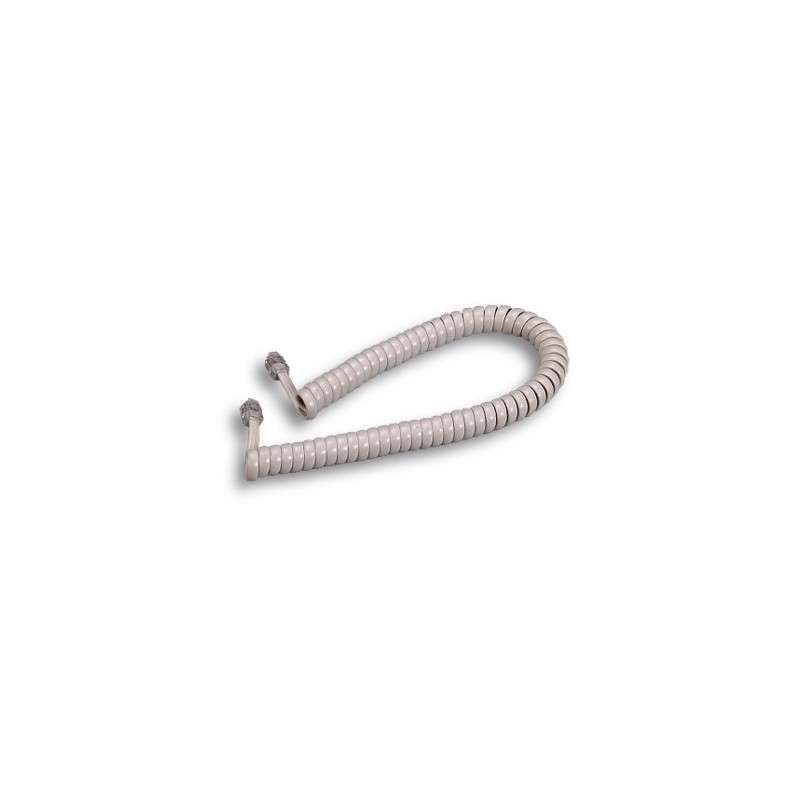 Câble téléphonique extensible 4/4 4mt 492821023 ivoire