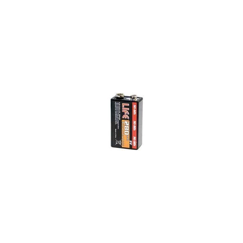 Batterie rechargeable 9v 280mah nimh 6f22 batterie rechargeable