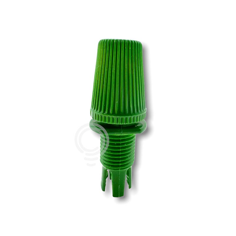 Kunststoff-Zugentlastung für Vintage-grünes rundes Elektrokabel