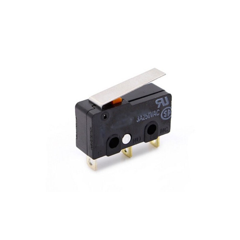 Push button microswitch with lever 5a-250v 3410030 electronic