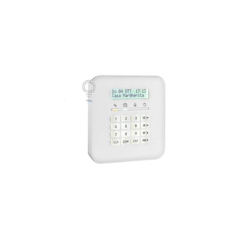 Keyboard for axis axel anti-theft alarm systems