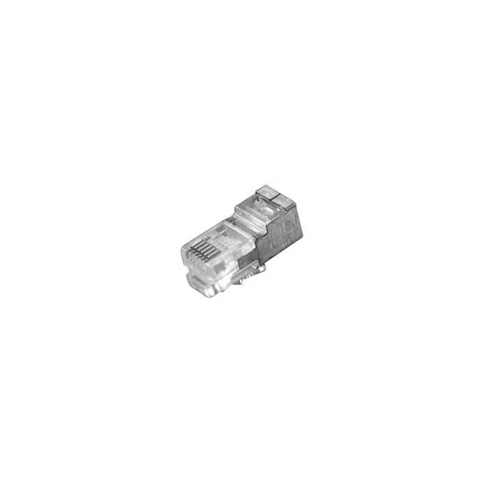 Adattatore telefonico 1spina 2prese plug 4/4 4c