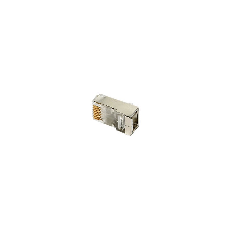 Telephone plugs shielded FTP Cat 6 RJ45 shielded