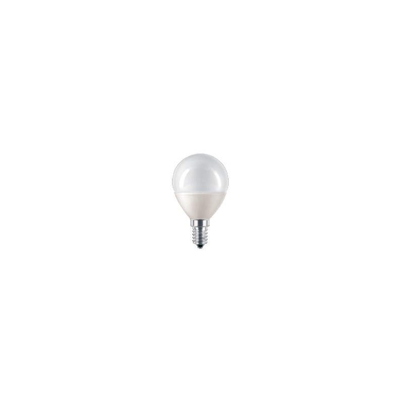 Spherical led bulb e14 mignon 7,5w cold light illumination