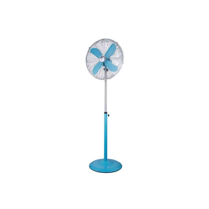 Ventilateur Bureau 3 ​lames avec 3 vitesses très puissantes - Bleu
