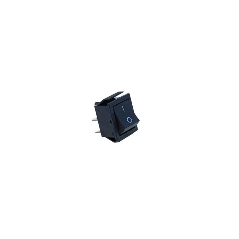 Wide rocker button switch 4 contacts faston 1/0