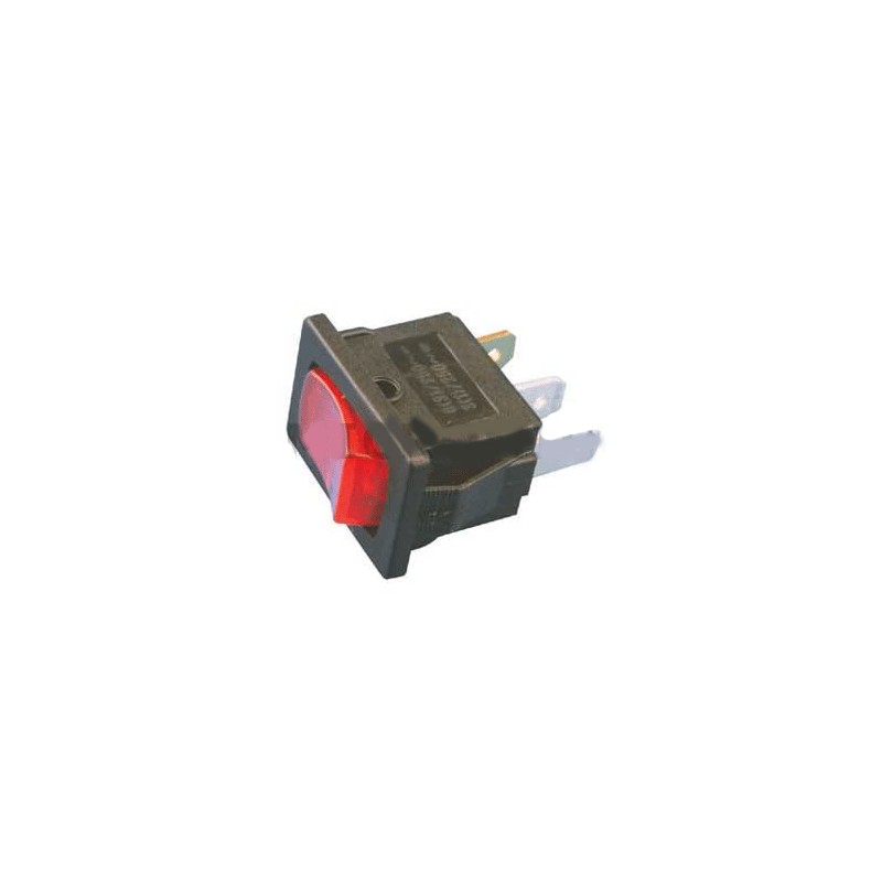 Red luminous switch on - off kb06648b2br