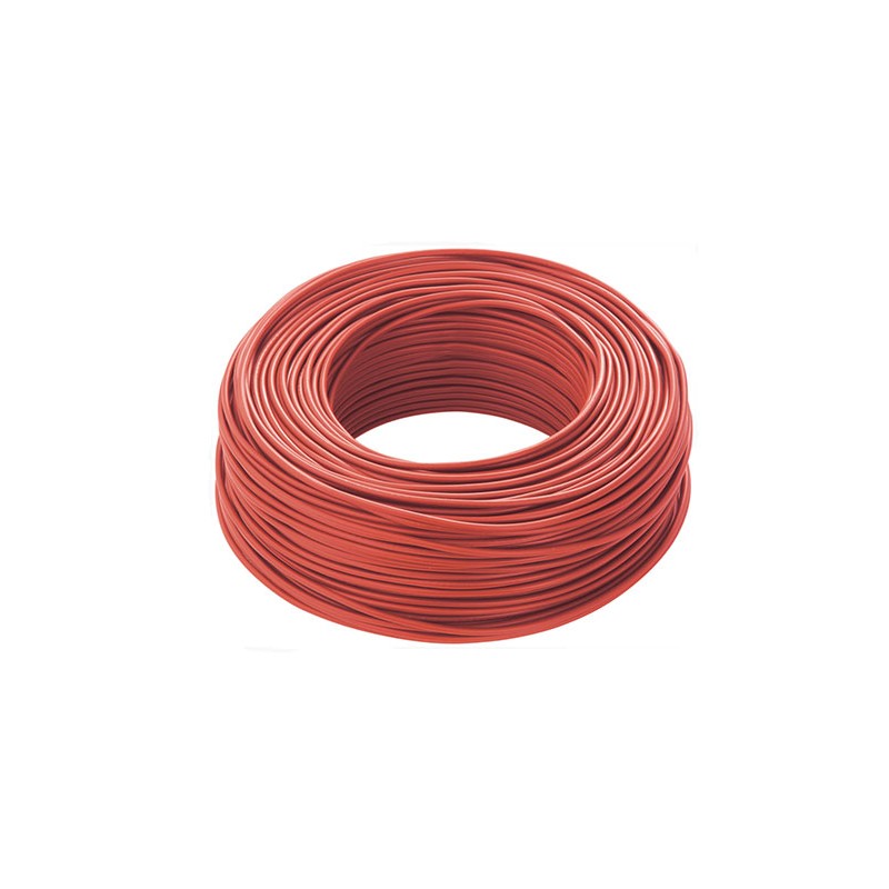 Corde unipolaire électrique flexible imq 15mm orange icel fs1715ar