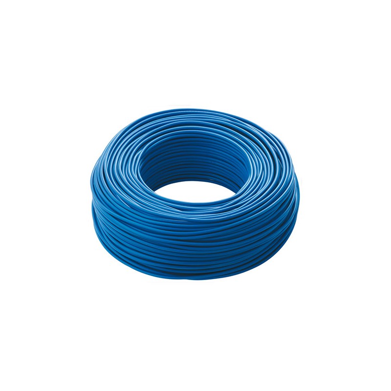 Câble unipolaire électrique flexible imq bleu 2.5mm icel fs1725bl