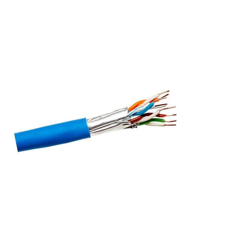 FTP-Kabel Datenübertragung LAN 4x2 Cat6 D.5,2mm blau
