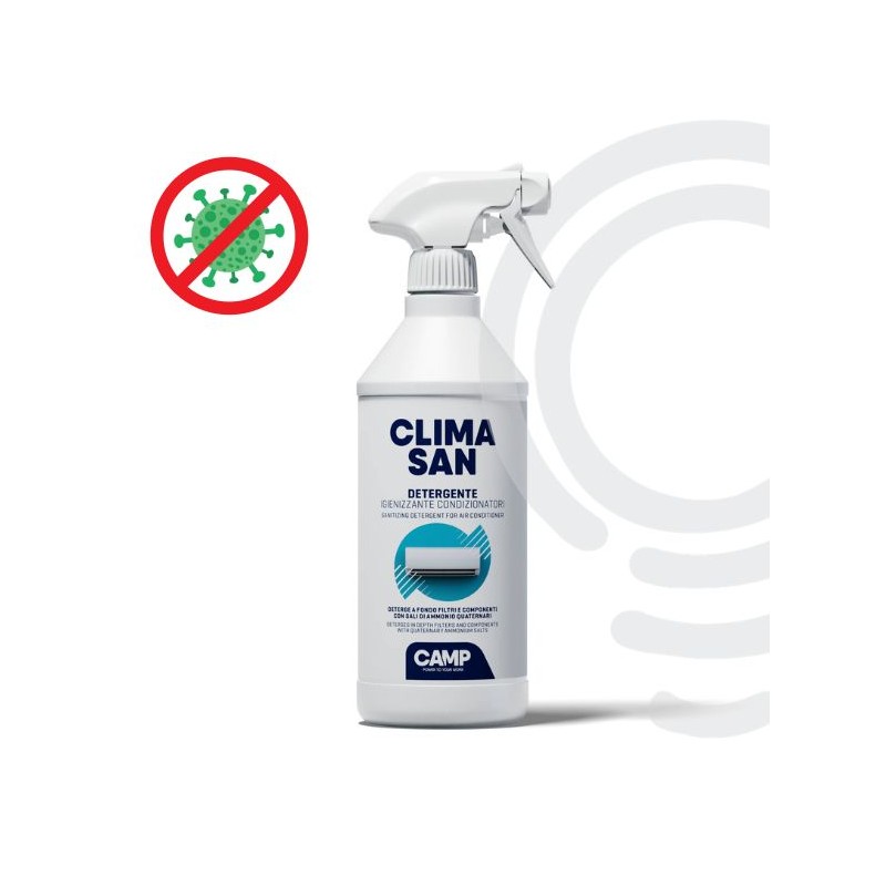 Detergente liquido spray per climatizzatori 750ml climasan