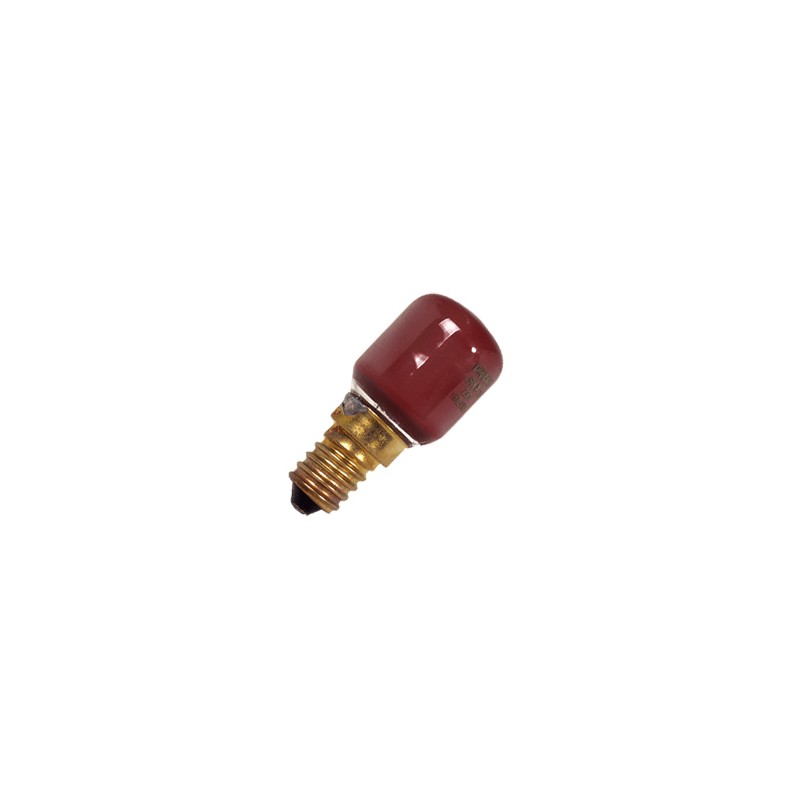 Small pear lamp red led e14 1,5w 35lm 230v sld7202xr