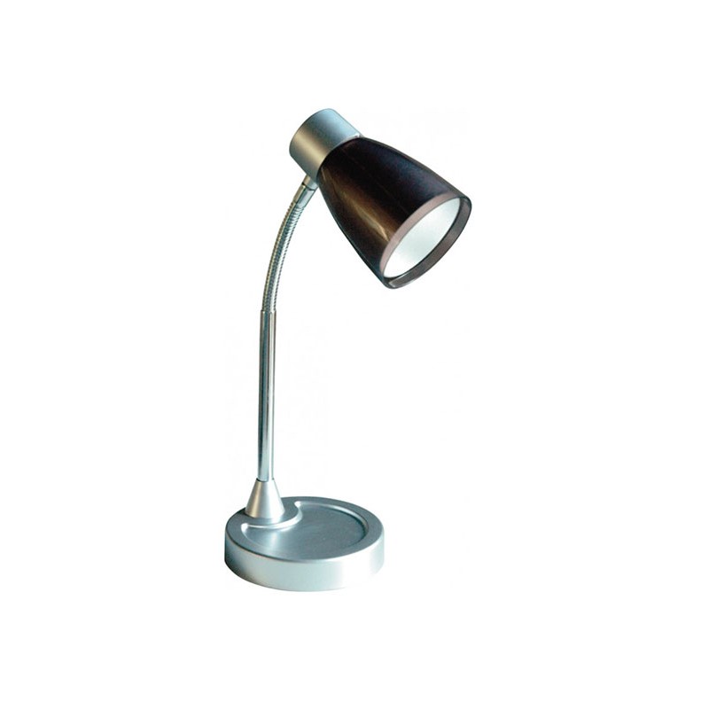 Table lamp arkimede black e14 adjustable light flexible