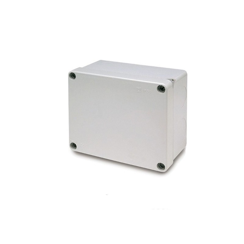 Wall-mounted junction box for external wall 160x135x83 ip55 master