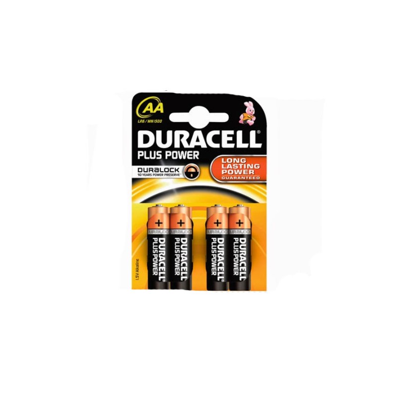 Alkaline battery ministilo aaa mn2400 plus duracell