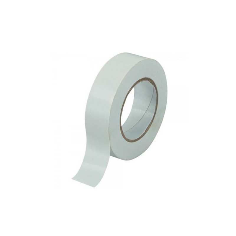 Electrical self-extinguishing pvc insulating tape 0.130mm19xmt.25 white
