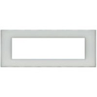 Placca living light bianco perla ll lnc4803pr ticino