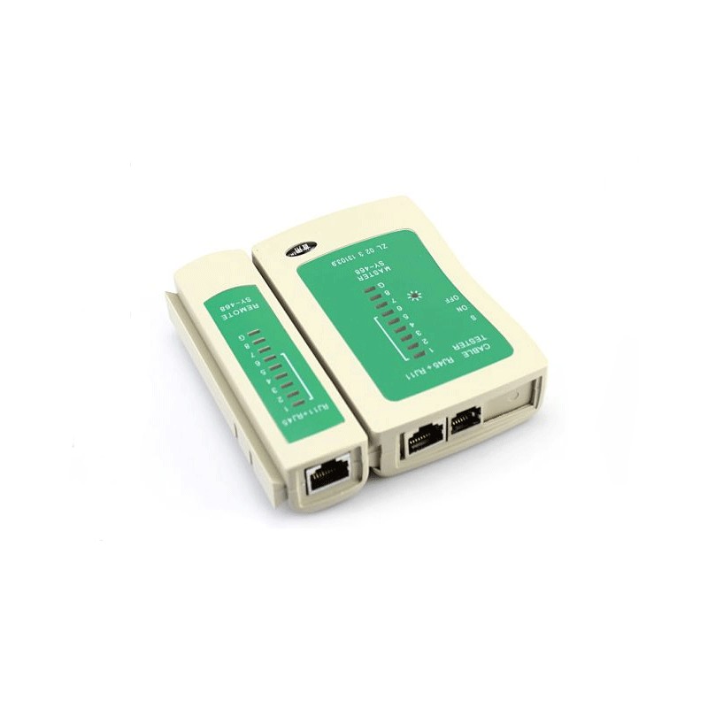 Tester-Kit Netzwerkkabel RJ45-RJ11 Telefonmodems Ethernet P350
