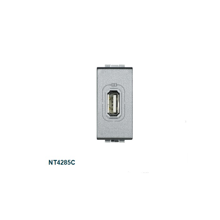 Bticino matix am5285c2 caricatore usb 2 prese 1500ma 5v