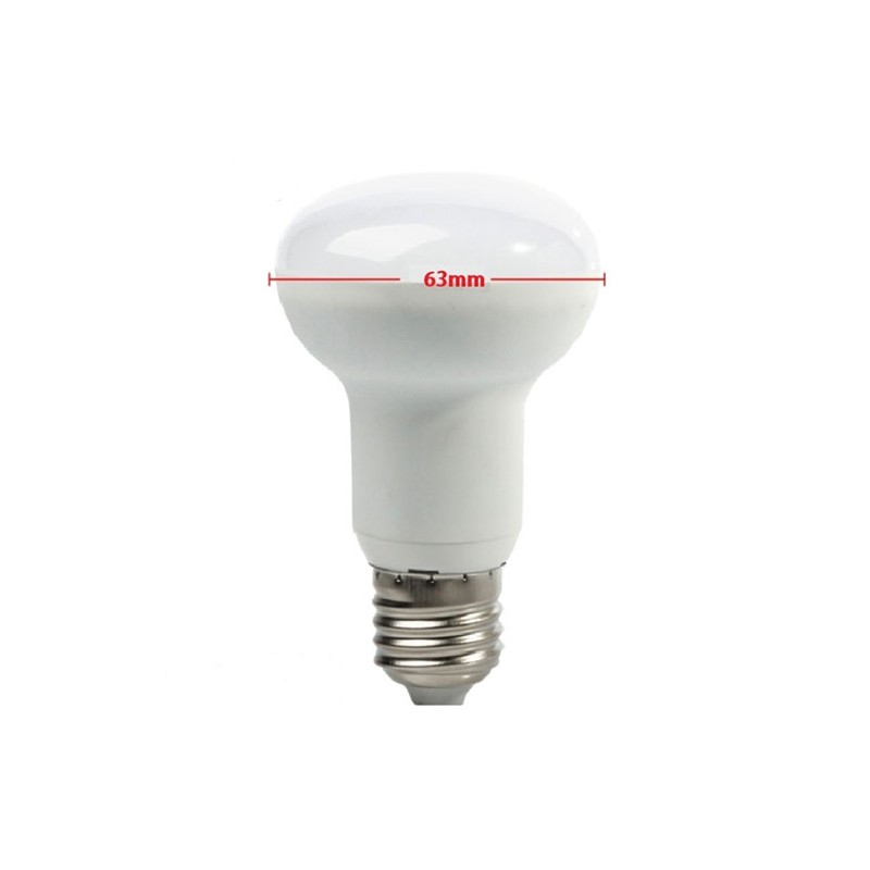 LED-Spotlampe R63 E27 8-60 W 806 lm Lumen Schuss