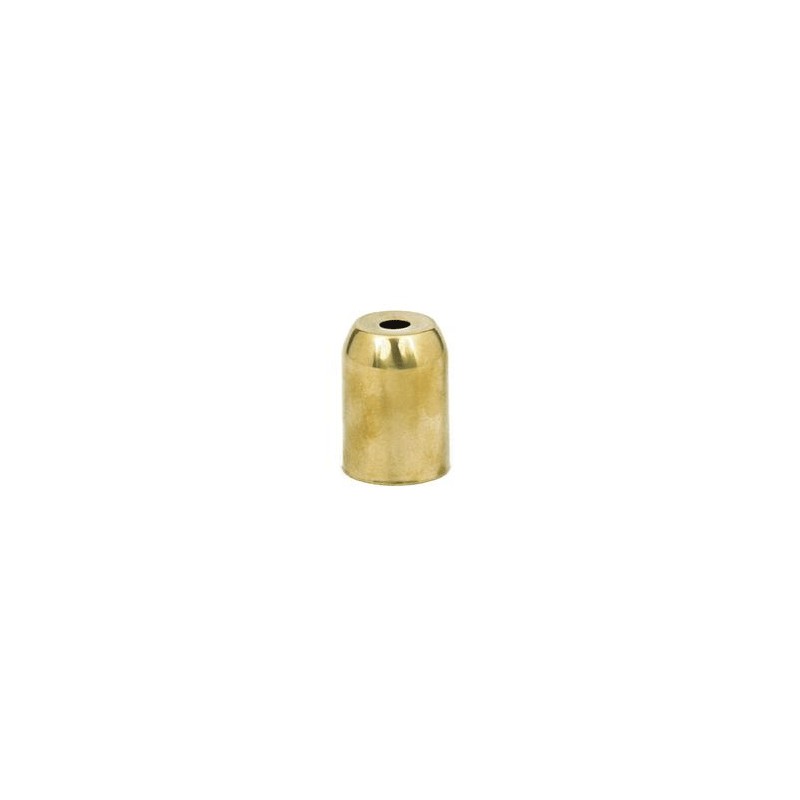 Glass metal lamp brass e14 mignon st / 62