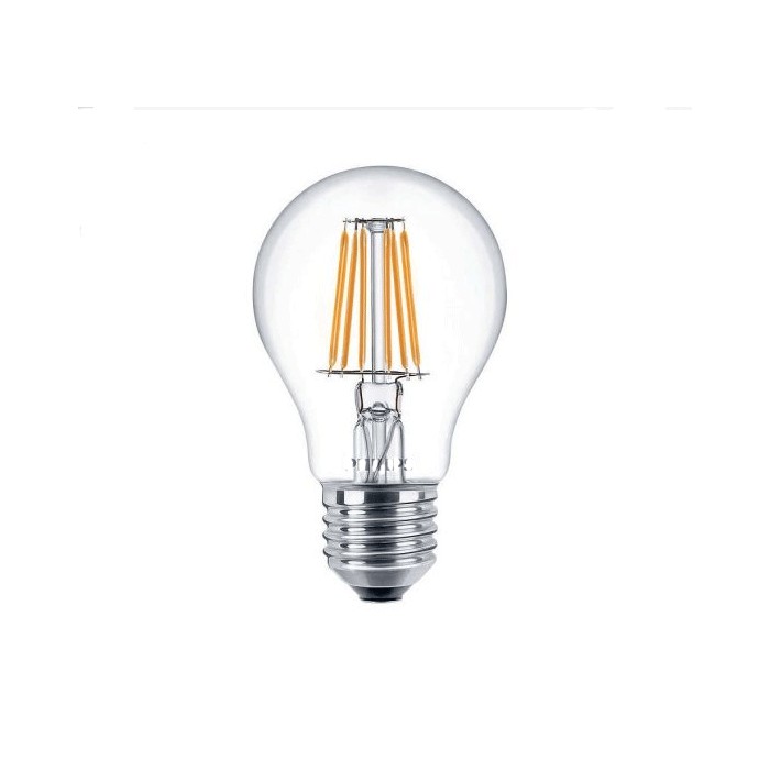 Lampadina oliva led e14 mignon 7,5w luce fredda illuminazione