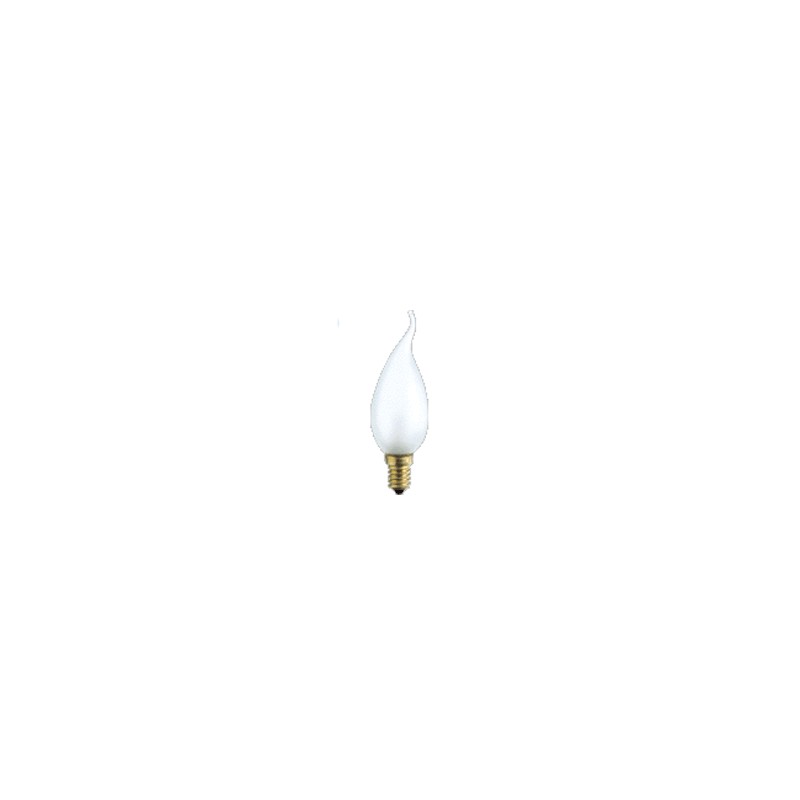 Led-lampe stick flame satin vintage e14 k2700 4w