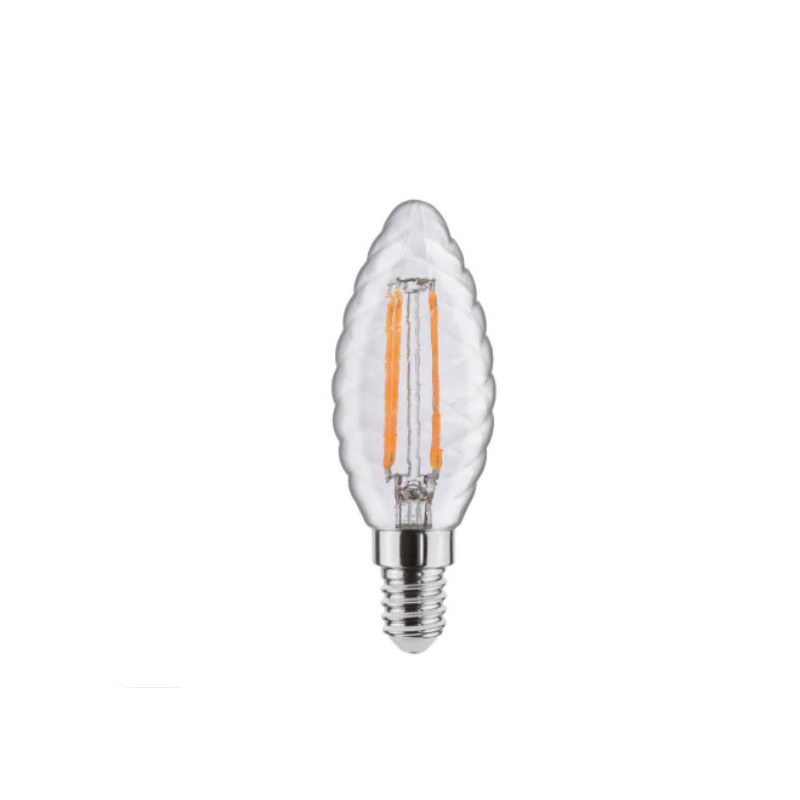 Vintage transparente Spirallampe 470lm E14 LED 4,5W k2700