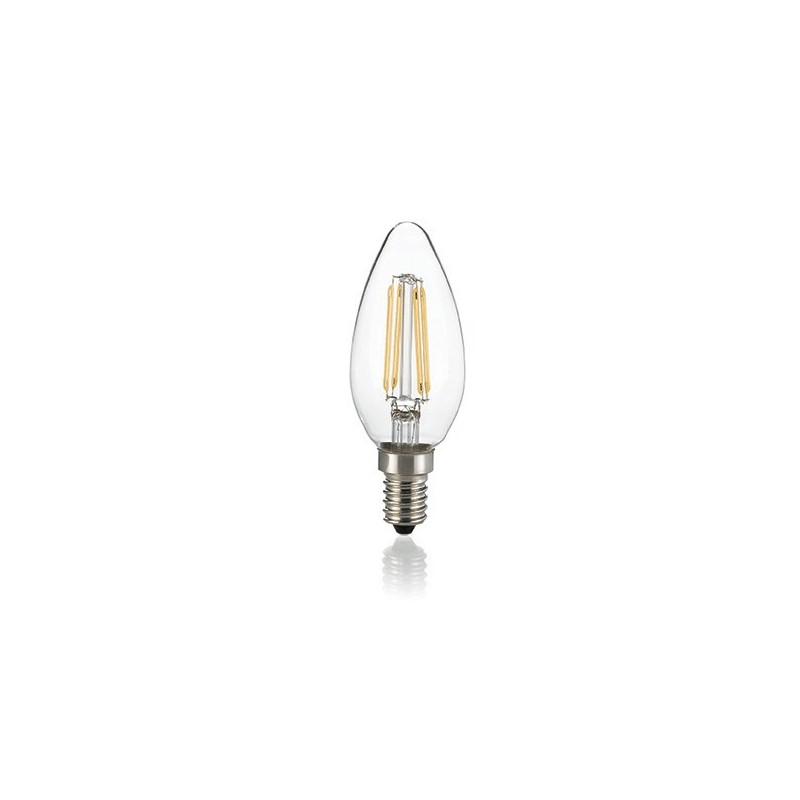 Lampe dolivier standard e14 stick vintage led 4w k2700