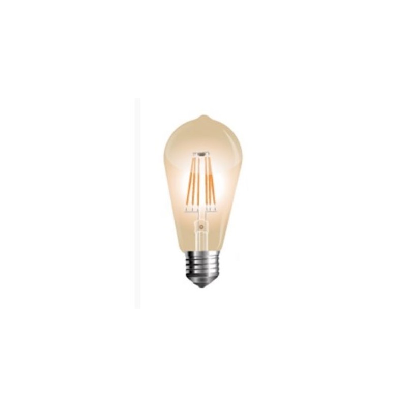 Lampe vintage led amber light 3w 26w 265 lumen e27