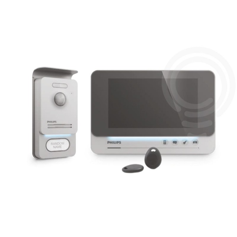 Pro Welcome Eye Comfort Bildtelefon-Kit 1 Philips 7 &quotFarbmonitor