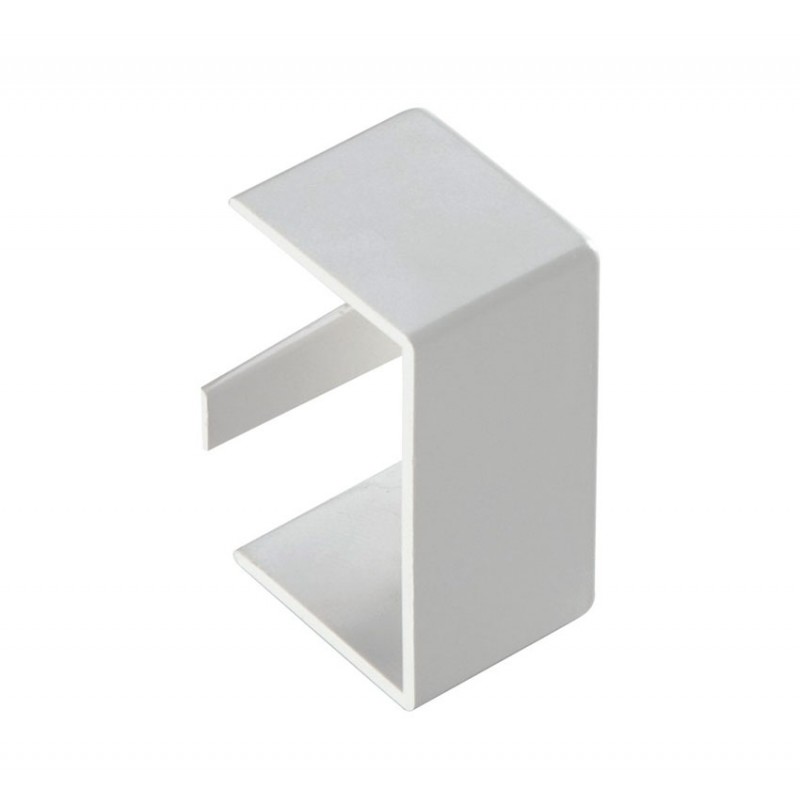 End cap for channel 200x80mm white electrochannel color