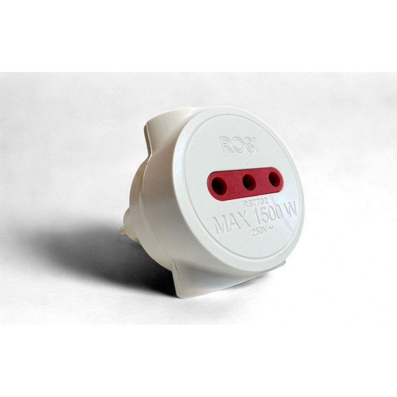 Triple plug 16a t adapter only 10A White RS7702B