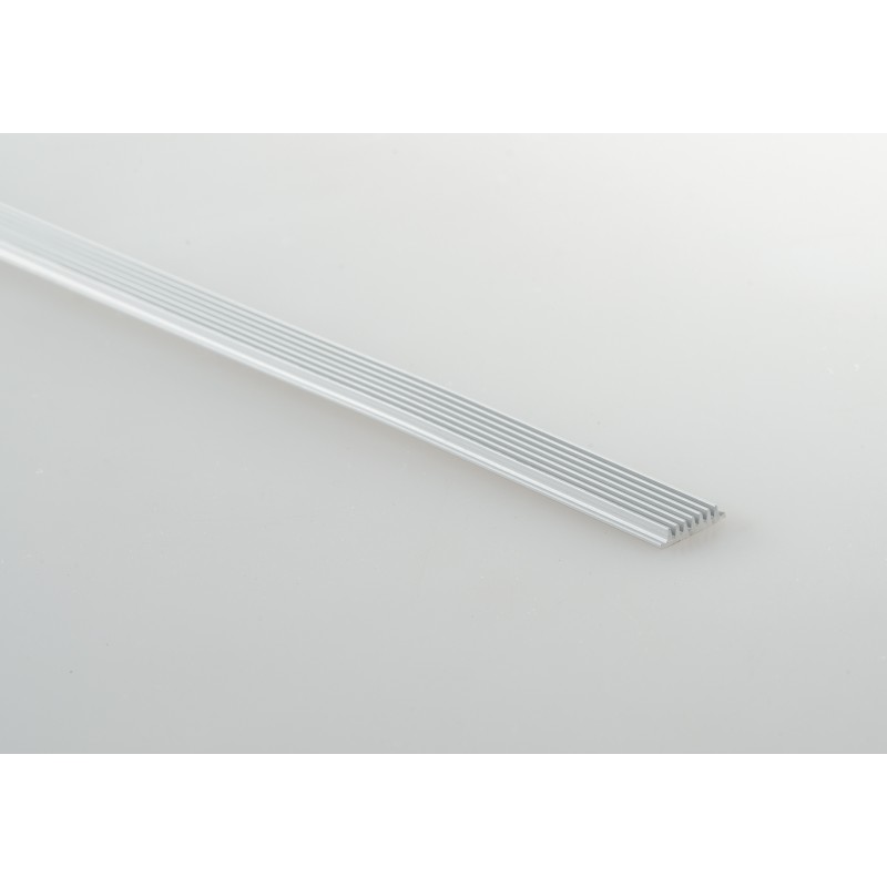 Profilo base per dissipazione strip colore silver 2m