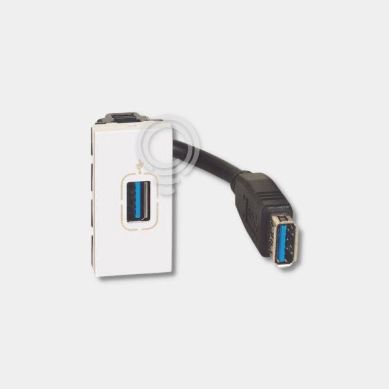 MatixGO – weißer vormontierter USB-A-Stecker