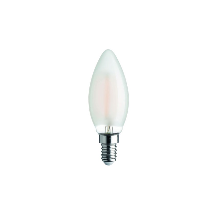 LED olive lamp E14 frosted 2700K 60w Lumen 806Lm