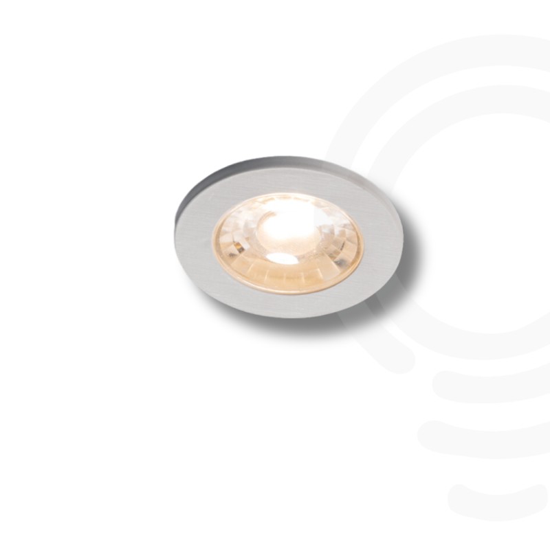 Spot annulaire encastrable blanc LED 4000k 300lm 3w 230v D.35 - 100°