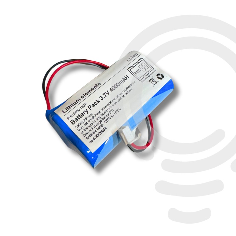 Titre : Batterie lithium ion rechargeable 3,7V 4000mAh pour lampe de table Longue autonomie et luminosité maximale